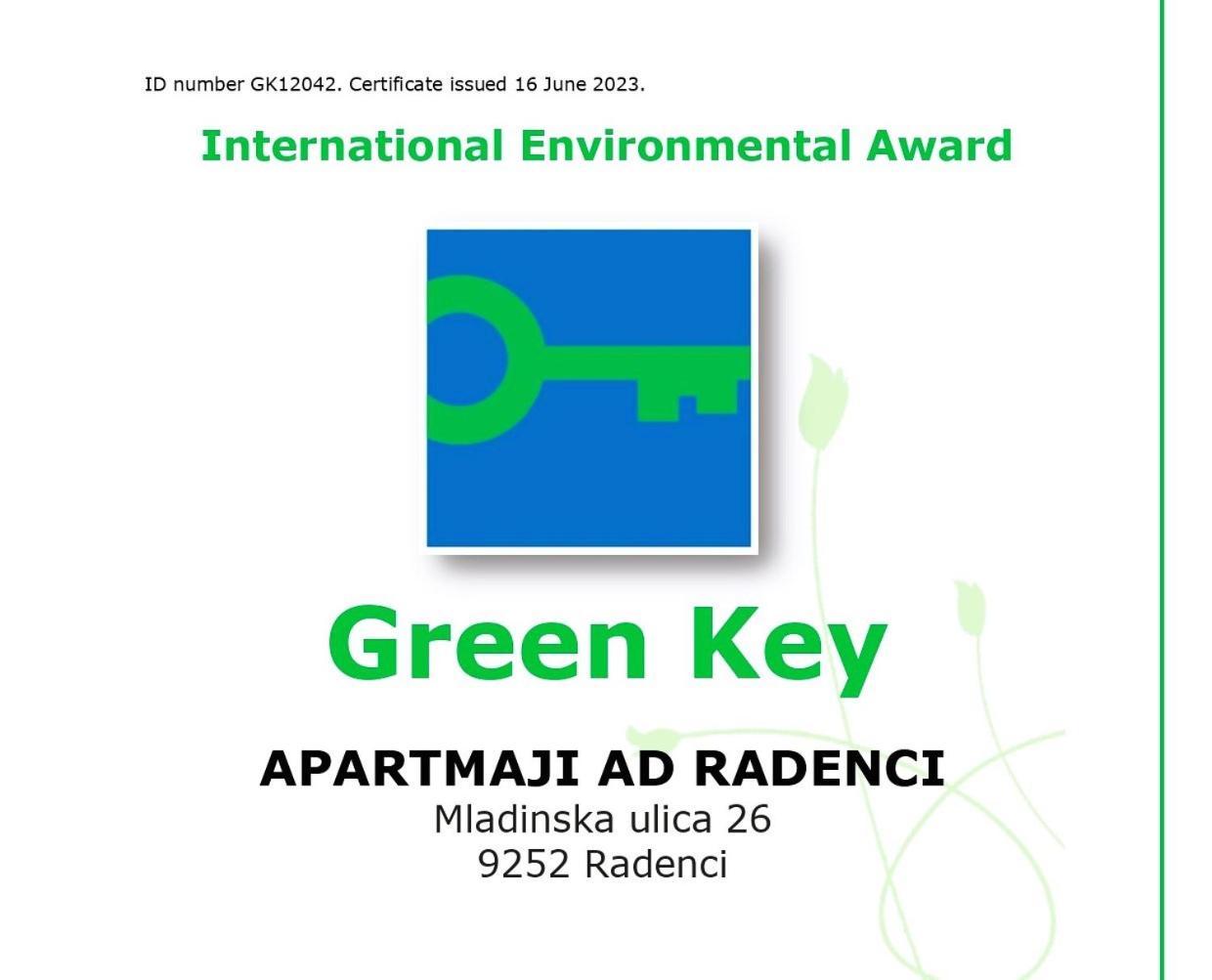 Apartments Ad Radenci Eksteriør billede